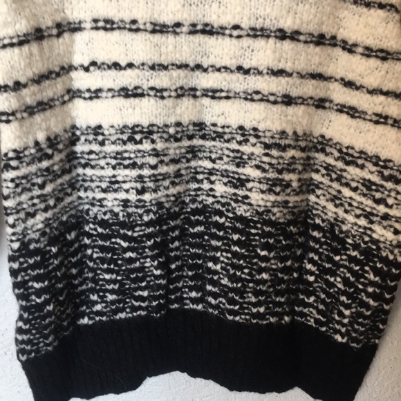 Vince Textured Stripe Wool Blend Sweater - Picture 8 of 14